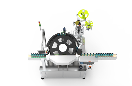 回轉式高速貼標機