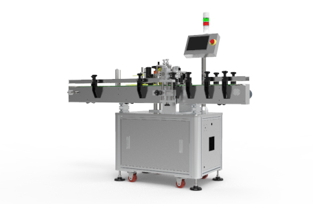 紅酒定位不干膠貼標(biāo)機(jī)