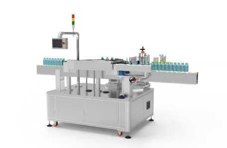 高速圓型調味料瓶貼標機
