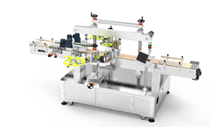 玻璃瓶雙面貼標機