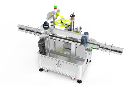 藥盒封口不干膠貼標機