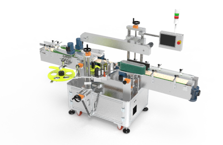 異形瓶單側面貼標機